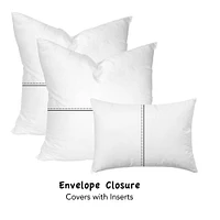 CRABBY Indoor-Outdoor Soft Royal Pillow and Pillow Covers 