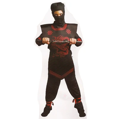 Northlight Red and Yellow Ninja Boys Children's Halloween Costume - Large