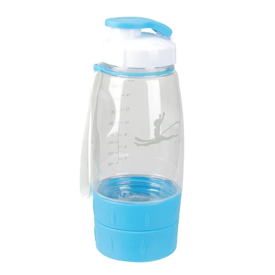 Avon Blue 3-in-1 Portable Shake Bottle for Healthy Drinks, 9-Inch