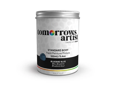 Tomorrows Artist: Strandard Body Eco-Friendly Sustainable Acrylic Art Paint 100ml/3.38oz, 250ml/8.45oz, 500ml/16.91oz