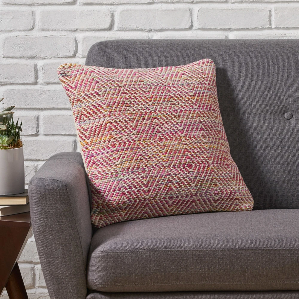 GDF Studio Fiona Boho Cotton Throw Pillow