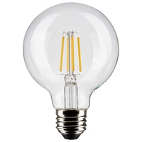 Satco 4.5w G25 Globe Filament LED 5000K Medium Base Dimmable - 40w equiv