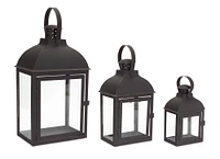 Iron Metal Lantern (Set of 3)