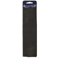 Realeather(R) Crafts Suede Leather Trim 8.5"X11"-Black