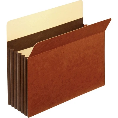 Pendaflex Heavy-Duty File Pockets Expansion Letter Size Redrope 10/Box
