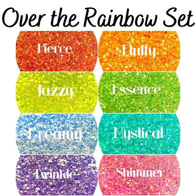 Glitter Over the Rainbow Set by Glitter Heart Co.™