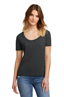 Next Level - Women’s Festival Scoop Neck Tee | 3.5-Oz, 65/35 Poly/combed Ring-Spun Cotton, 40 Singles | Ignite Your Fashion-Forward Spirit with Our Scoop Neck Tee