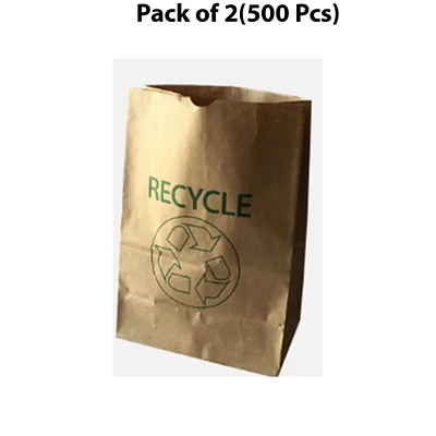 Paper Bag Brown- | Sustainable, recyclable brown paper packaging solutions such as grocery bags, retail bags, carryout options, Kraft paper handle bags, and tote bags for eco-friendly