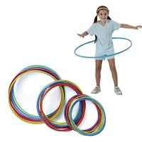 Spectrum™ Economy Candy-Striped Hoops (Pack of 12)