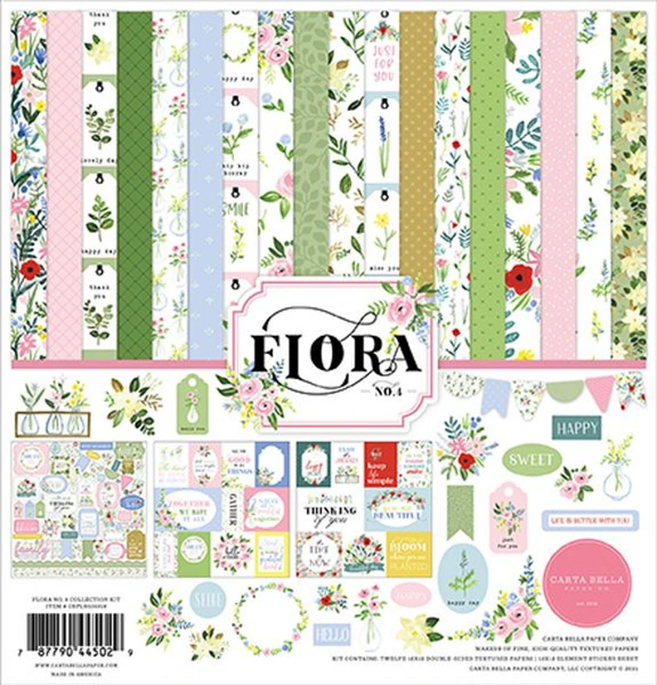 Carta Bella Flora No. 4 Collection Kit