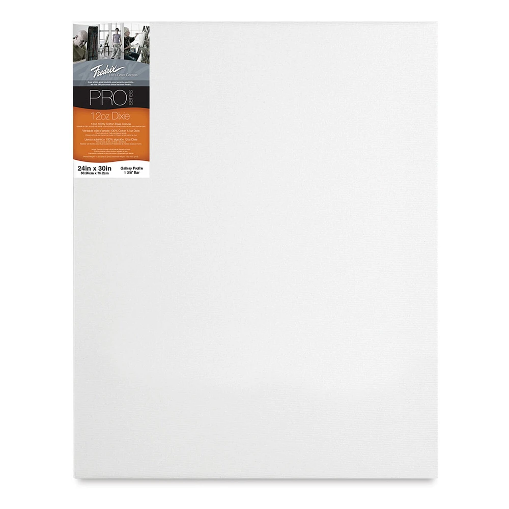 Fredrix Pro Series Dixie Gallery Profile Canvas - 24" x 30", 1-3/8" Profile