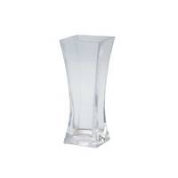 CC Home Furnishings 8" Clear Handblown Solid Glass Vase