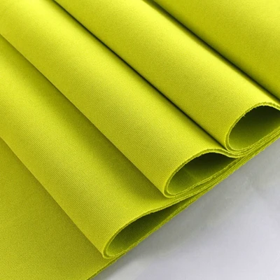 Solid Scuba Fabric Chartreuse Green 6" Strip
