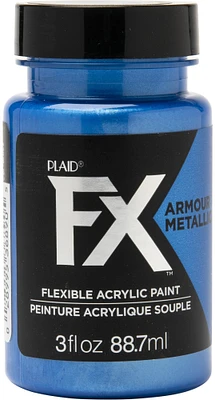 Fx Armour Metallic Paint 3Oz-Saber Blue