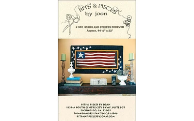 Bits & Pieces By Joan Stars & Stripes Forever Ptrn