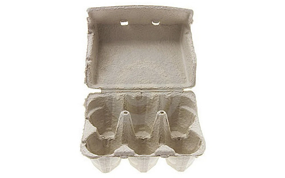 BCI Crafts Egg Carton Half Dozen 4pc Natural