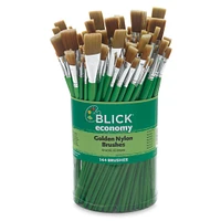 Blick Economy Golden Nylon Brush Set - Set of 144