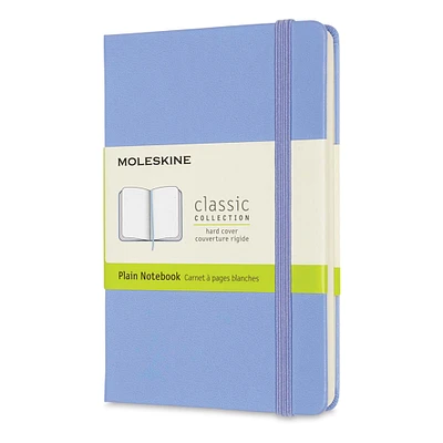 Moleskine Classic Hardcover Notebook - Hydrangea, Blank, 5-1/2" x 3-1/2"