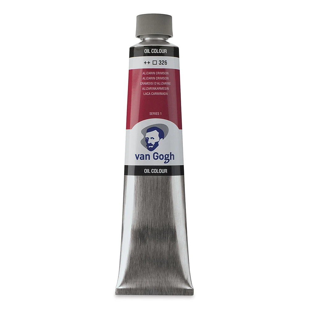 Van Gogh Oil Paint - Alizarin Crimson, 200 ml tube