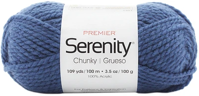 Premier Serenity Chunky Yarn-Admiral Blue