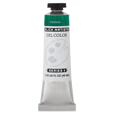 Blick Artists' Oil Color - Viridian, 40 ml tube