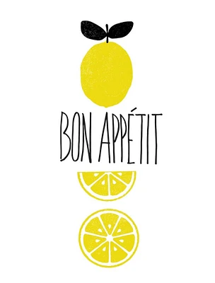 Bon Appetit Lemons Poster Print by Bella Dos Santos - Item # VARPDX907DOS1785