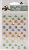 Prima Marketing Assorted Dots 48/Pkg