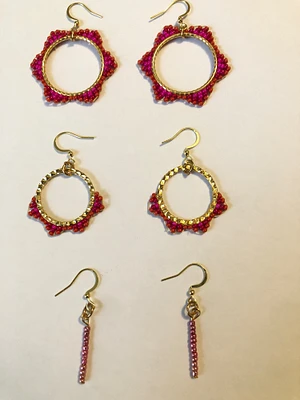 Beaded earrings