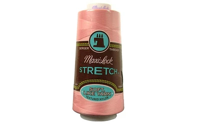 A&E Maxi Lock Stretch Thread 2000yd Pink