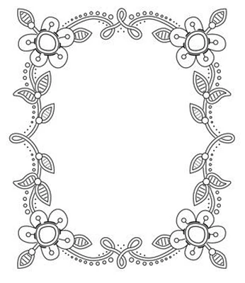 Creative Expressions  Stamps  -  Tessa's Oakham Frame