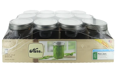 Jarden Brands Kerr Jar Wide Mouth Pint 12pc