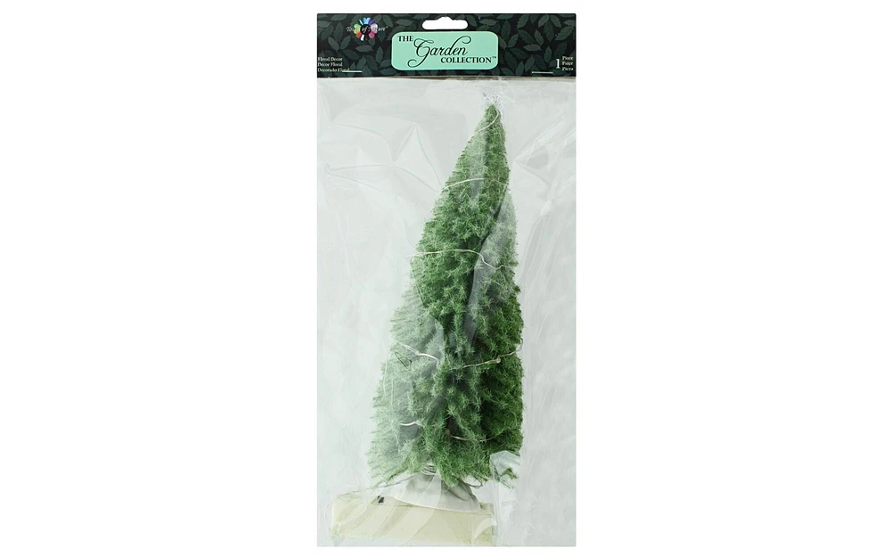 Midwest Design TON Tree 10" BttlBrush Grn Fuz 1pc