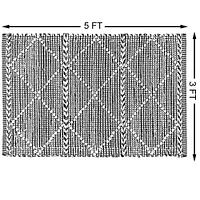 Handknotted Denim Textured Cotton Polyester Flatweave Kilim Rug