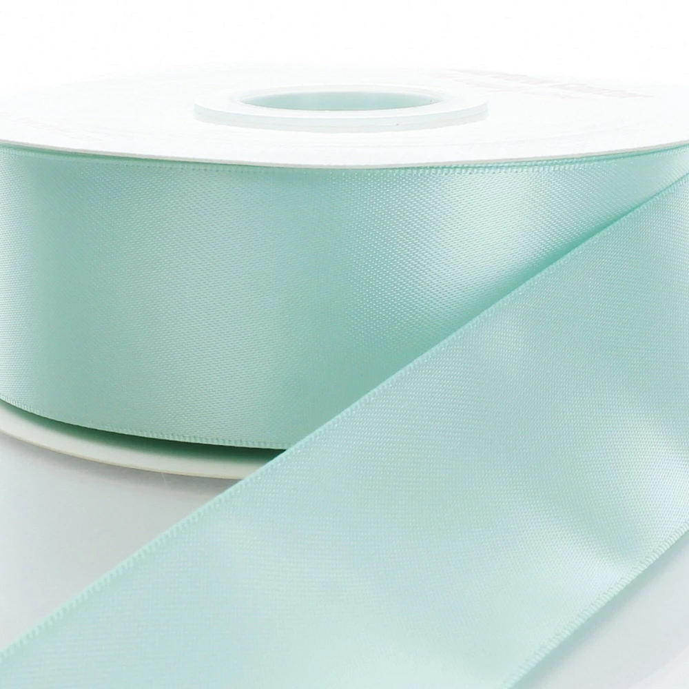 3" Double Faced Satin Ribbon 314 Aqua 3yd