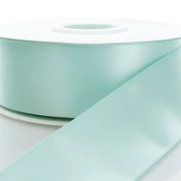 3" Double Faced Satin Ribbon 314 Aqua 3yd