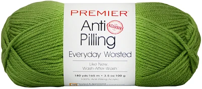 Premier Anti-Pilling Everyday Worsted Yarn-Green Apple
