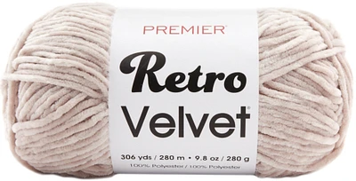 Premier Retro Velvet Yarn-Almond