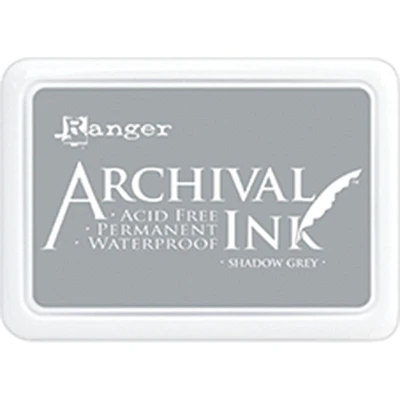Ranger Archival Ink Pad #0-Shadow Grey