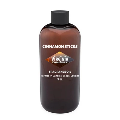 Cinnamon Sticks Fragrance Oil (Our Version of the Brand Name) (16 oz Bottle) for Candle Making, Soap Making, Tart Making, Room Sprays, Lotions, Car Fresheners, Slime, Bath Bombs, Warmers…