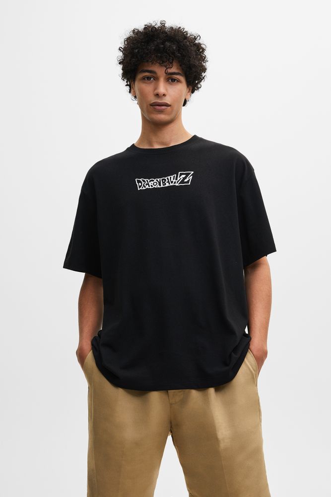 T-shirt noir Dragon Ball Boo