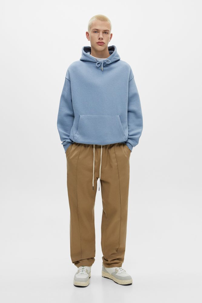 Pantalon jogger nervure taille élastique