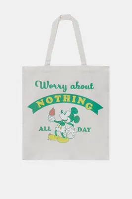 Tote bag Mickey Mouse