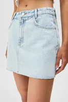 Minijupe en jean basique