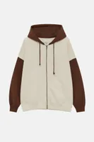 Sweat à capuche zippé