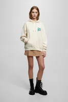 Sweat à capuche texto