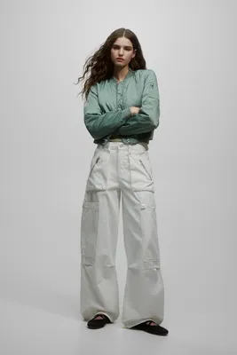 Pantalon baggy à fermetures Éclair