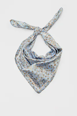 Foulard à imprimé floral