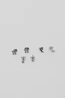 Lot de boucles d’oreilles symboles