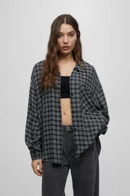 Chemise à carreaux
