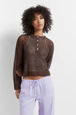 Pull maille filet